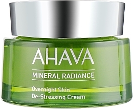 GIFT! Mineral Night Face Cream - Ahava Mineral Radiance Overnight De-Stressing Cream (sample) — photo N1