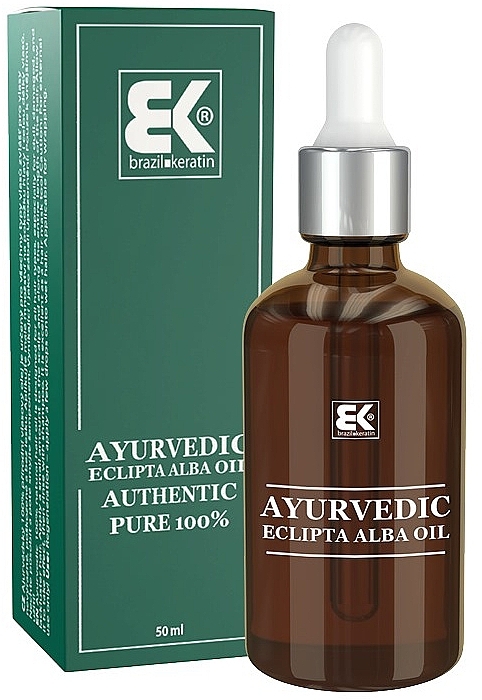 Ayurvedic Hair Oil - Brazil Keratin Ayurvedic Eclipta Alba Oil — photo N1