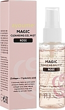 Fragrances, Perfumes, Cosmetics Cleansing Rose Face Gel Mist - Ayoume Magic Cleansisg Gel Mist Rose