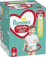 Diaper Pants, size 7, 17+ kg, mega pack 74 pcs - Pampers — photo N11