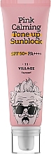 Fragrances, Perfumes, Cosmetics Sunscreen - Village 11 Factory Pink Calming Sun Block