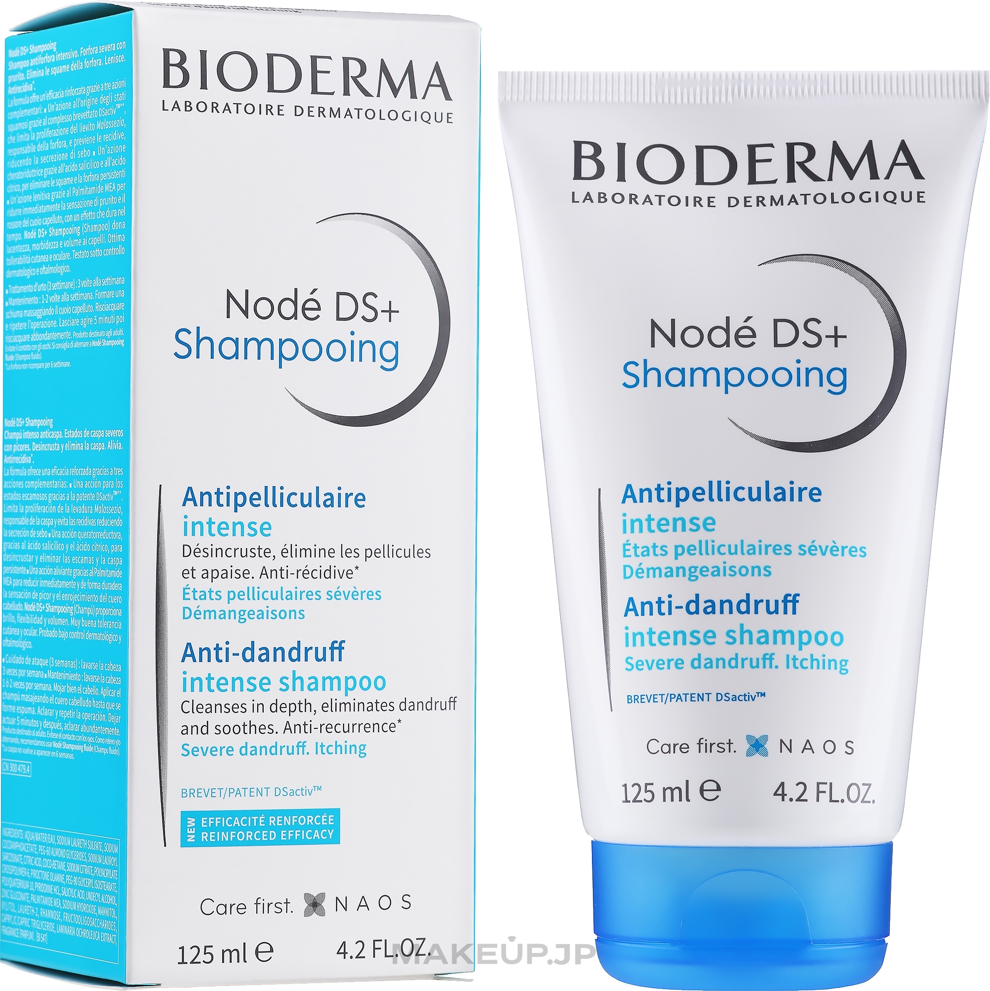 Anti-Dandruff Shampoo - Bioderma Node DS+Anti-recidive — photo 125 ml