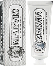 Smokers Whitening Mint Toothpaste - Marvis Smokers Whitening Mint — photo N4