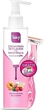 Fragrances, Perfumes, Cosmetics Set - Taky Depilacion Razor Set (dep/cr/125ml + razor)