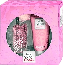 Fragrances, Perfumes, Cosmetics Naomi Campbell Cat Deluxe - Set (edt/15ml + b/lot/50ml)