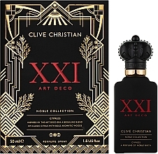 Clive Christian Noble XXI Art Deco Cypress - Parfum — photo N2