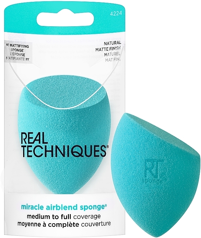 Makeup Sponge - Real Techniques Miracle Airblend Sponge — photo N2