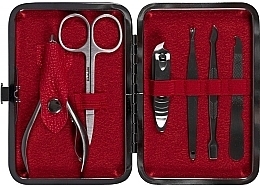 Fragrances, Perfumes, Cosmetics Manicure Set, 6 items, 79634, in red case - Top Choice