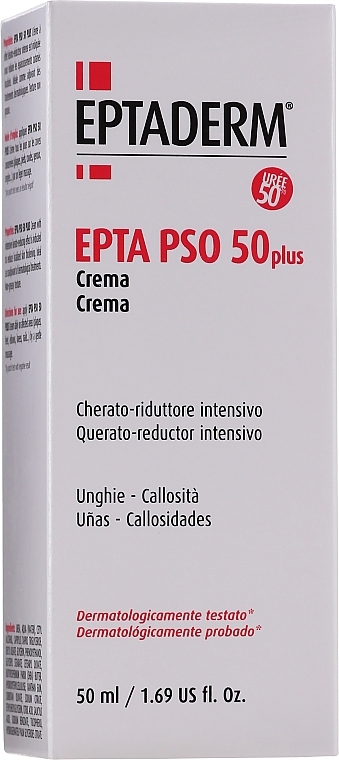 Foot, Elbow & Knee Cream - Eptaderm Epta Pso 50 Plus Cream — photo N3