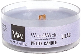 Fragrances, Perfumes, Cosmetics Scented Candle in Glass - Woodwick Petite Candle Lilac