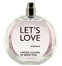 Fragrances, Perfumes, Cosmetics Benetton Let's Love - Eau de Toilette (tester without cap)