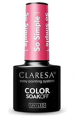 Gel Nail Polish - Claresa So Simple Color Soak Of UV/LED  — photo N1