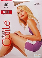 Fragrances, Perfumes, Cosmetics Tights "Solo" 40 Den, natural - Conte