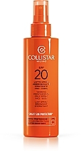 Tanning Spray - Collistar Tanning Moisturizing Milk Spray SPF 20 — photo N1