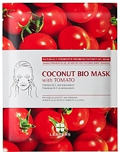 Fragrances, Perfumes, Cosmetics Biocellulose Face Mask - Leaders Coconut Bio Tomato Mask