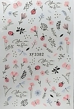 Fragrances, Perfumes, Cosmetics Nail Stickers, self-adhesive XF3382 - Deni Carte 88604