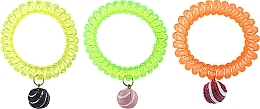 Hair Ties, 5.5 cm, option 39 - Ronney Professional Funny Ring Bubble — photo N1