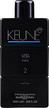 Fragrances, Perfumes, Cosmetics Perm Fluid for Porous Hair - Keune Vita Wave №2