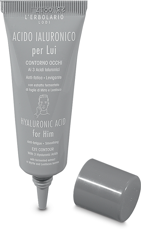 Eye Contour Hyaluronic Acid - L'Erbolario Eye Contour Hyaluronic Acid for Him — photo N2