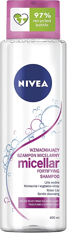 Micellar Shampoo - Nivea Micellar Strengthening Shampoo — photo N1