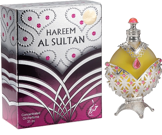 Khadlaj Hareem Sultan Silver - Perfumed Oil — photo N1