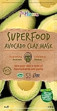Avocado Clay Mask - 7th Heaven Superfood Avocado Clay Mask — photo N1