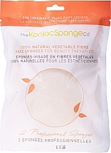 Fragrances, Perfumes, Cosmetics Sponge - The Konjac Sponge Company Konjac Therapist Double Sponge Pack