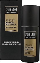 Fragrances, Perfumes, Cosmetics Deodorant "Wood and Vanilla" - Axe Daily Fragance Signature Wood & Vanilla