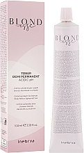 Fragrances, Perfumes, Cosmetics Coloring Hair Cream - Inebrya Blondesse Toner Demi Permanent