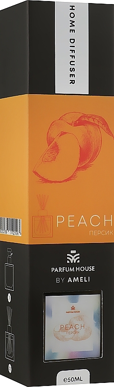 Peach Reed Diffuser - Parfum House by Ameli Homme Diffuser Peach — photo N1