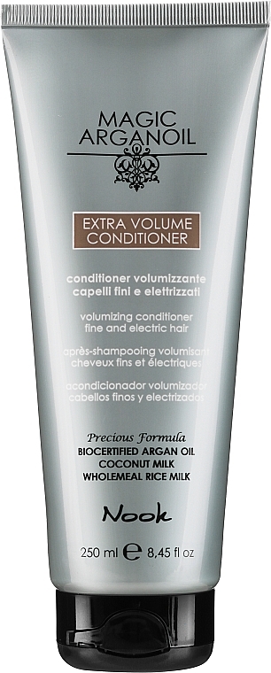 Volume Conditioner for Thin & Weakened Hair - Nook Magic Arganoil Extra Volume Conditioner — photo N1