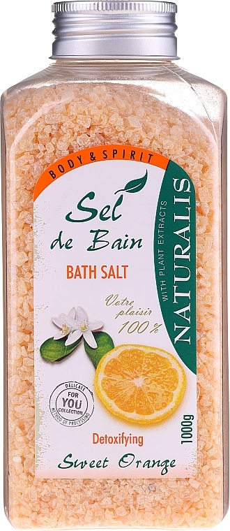 Bath Salt - Naturalis Sel de Bain Sweet Orange Bath Salt — photo N1