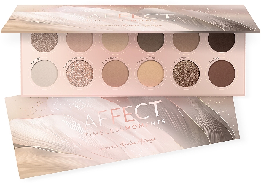 Pressed Eyeshadow Palette - Affect Cosmetics Timeless Moments Eyeshadow Palette — photo N2