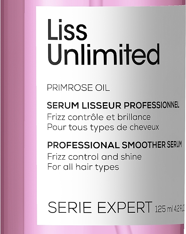 Smoothing Heat Protective for Unruly Hair - L'Oreal Professionnel Liss Unlimited Blow-Dry Oil — photo N3