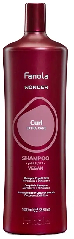 Shampoo - Fanola Wonder Curl Extra Care Shampoo — photo N2