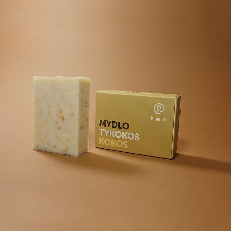 Coconut Solid Soap - Two Cosmetics Tykokos Solid Soap — photo N1