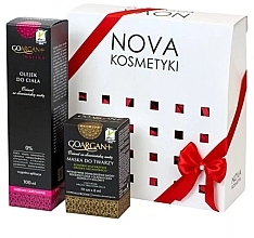 Fragrances, Perfumes, Cosmetics Set - Nova Kosmetyki GoArgan+ Oriental Beauty Cranberry (f/mask/10x8ml + b/oil/100ml)