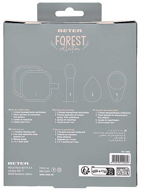 Set, 5 products - Beter Forest Collection Facial Care Gift Set — photo N2