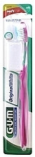 Toothbrush, soft, fuchsia - G.U.M OriginalWhite Toothbrush Soft — photo N1