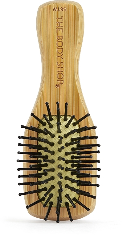 Mini Bamboo Hair Brush - The Body Shop Mini Bamboo Paddle Hairbrush — photo N3