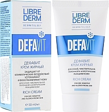 Fragrances, Perfumes, Cosmetics Repairing & Soothing Vitamin Cream - Librederm Rich Cream