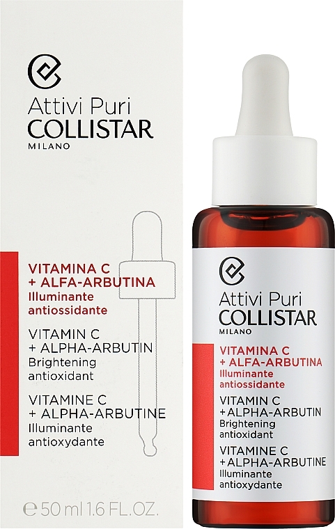 Vitamin C + Alpha-Arbutin Face Serum - Collistar Pure Actives Vitamin C+Alpha -Arbutin — photo N5