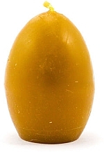 Fragrances, Perfumes, Cosmetics Decorative Candle 'Egg', yellow - Lyson