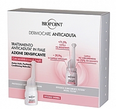 Fragrances, Perfumes, Cosmetics Anti Hair Loss Ampoules for Women - Biopoint Anticaduta Dermocare Anti-Hair Loss Vials Treatment For Women