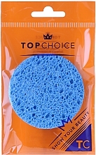 Cellulose Makeup Remover Sponge 6470, Blue - Top Choice — photo N3