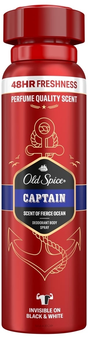 Deodorant Spray - Old Spice Captain Deodorant Spray — photo 150 ml