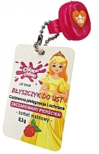 Fragrances, Perfumes, Cosmetics Glossy Lip Balm "Princess", raspberry flavored - Chlapu Chlap Lip Balm