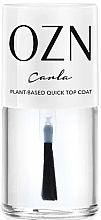 Fragrances, Perfumes, Cosmetics Gel Effect Top Coat - OZN Carla Plant-Based Quick Top Coat