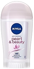 Fragrances, Perfumes, Cosmetics Antiperspirant Deodorant Stick "Pearl & Beauty" - NIVEA Pearl & Beauty for Women Deodorant Stick 