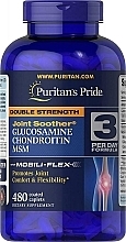 Glucosamine, Chondroitin & MSM Capsules - Puritan's Pride Glucosamine Chondroitin MSM Double Strength — photo N5